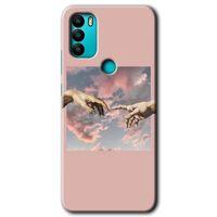 MRCİLETİSİM General Mobile GM 21 Plus Kılıf HD Desen Baskılı Arka Kapak + Temperli Cam - Tutunamayanlar