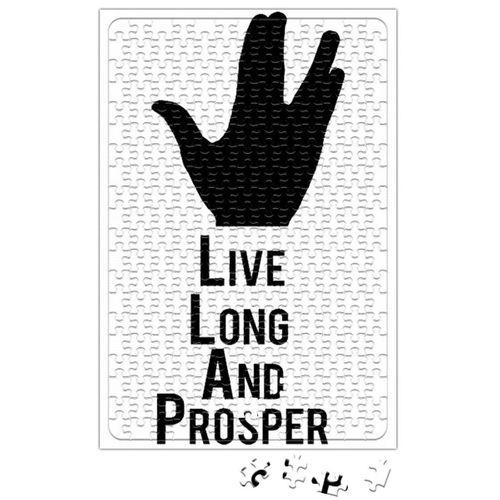 Spock Live Long And Prosper Puzzle 240 Parça Yapboz