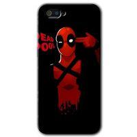 Realme C2 Kılıf HD Desen Baskılı Arka Kapak + Temperli Cam - DeadPool 4