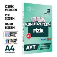 2027 YKS-AYT MEBİ-OGM Fizik Pratik Konu Özet Kitabı RENKLİ A4 Boyut Görsel Destekli BASKI ÜCRETİ