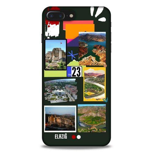 Lopard Apple Iphone 8 Plus Uyumlu Kılıf Şehirli ※ (23) Elazığ Ultra Koruma Kılıfı
