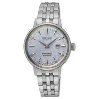 Seiko Presage SRE007J1 Otomatik Çelik Gri Mavi Kadran 30 mm Kadın Kol Saati