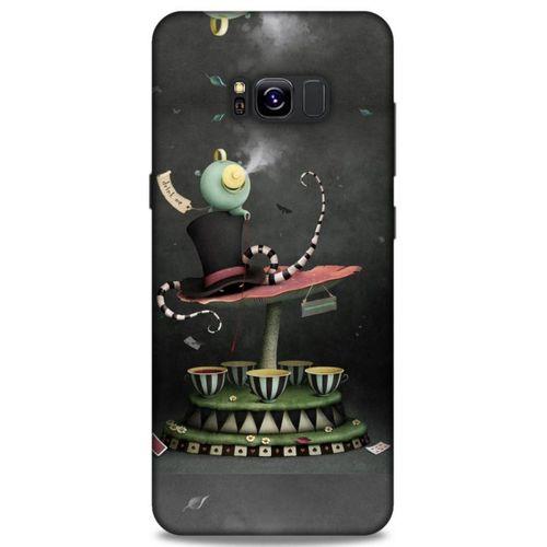 Lopard Samsung Galaxy S8 Plus Uyumlu Kılıf Manipülasyon ☻ (44) Tough Armor Kılıf Desenli