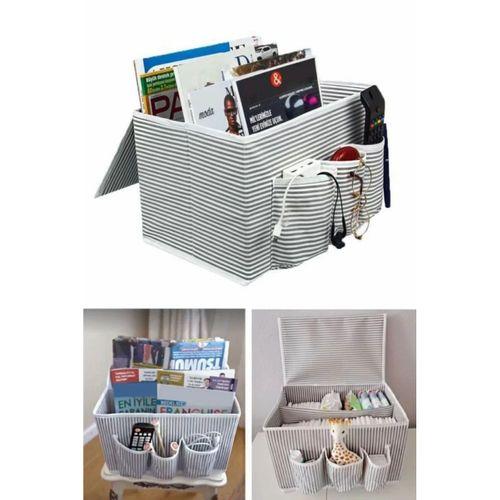 Kullanışlı Başucu Düzenleyici Çok Amaçlı Düzenleyici Organizer Hurç Kutu 02030