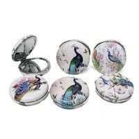 Cep Aynası Yuvarlak Tombul Peacock