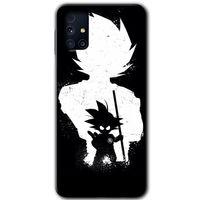 Samsung Galaxy M31s Kılıf Baskılı Kapak - Anime +Tam Ekran Koruyucu