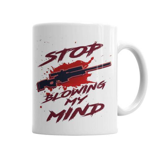 Stop Blowing My Mind Kupa Bardak Porselen