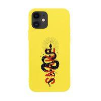 iPhone 12 Mini Snake Premium Silikonlu Telefon Kılıfı