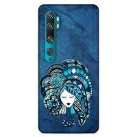 Lopard Xiaomi Mi Note 10 Uyumlu Kılıf Sürreal Yüzler ♀ (35) Fit Design Kılıf Baskılı