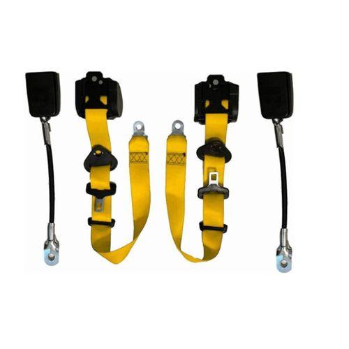 Emniyet Kemeri Otomatik 3 Nokta Kollu Ön Sarı Takım