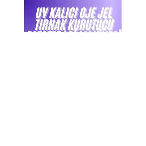 Seyehat Tipi Mini Oje Kurutucu Ultraviole Mor Işık Protez Tırnak Kurutucu