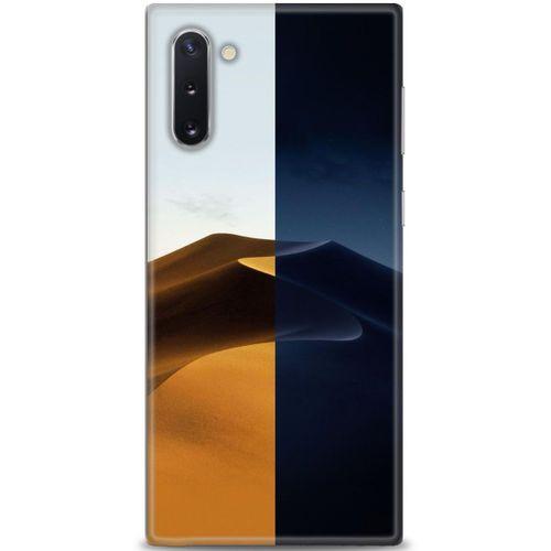 Samsung Galaxy Note 10 Kılıf HD Baskılı Kılıf - Gece ve Gündüz + Tam Ekran Koruyucu