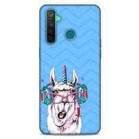 Animax Dj Lama Oppo Realme 5 Pro Kılıf Desenli Silikon