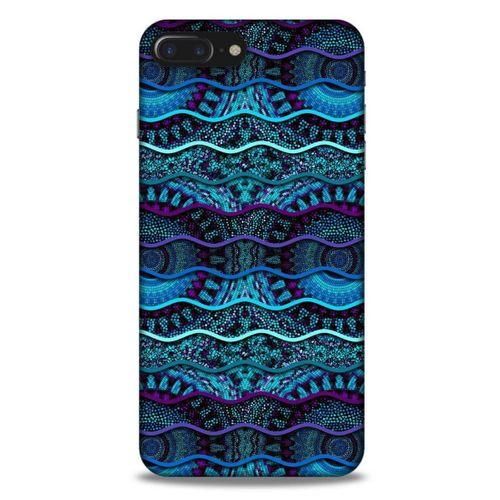 Apple Iphone 7 Plus Kılıf Baskılı Özel Seri Taşlı (37) Silicone Cover