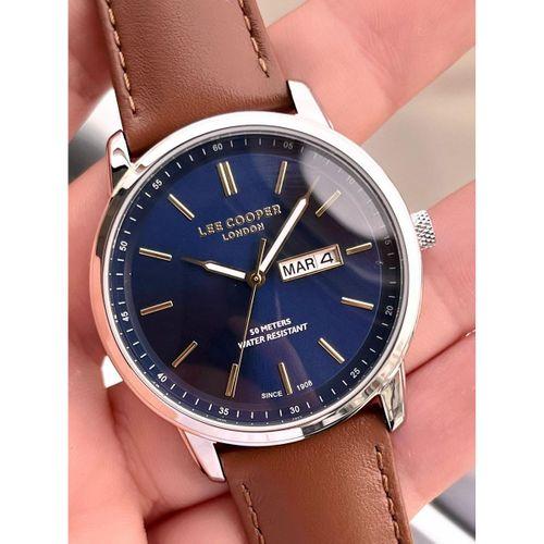 Lee Cooper İtalyan Tasarım Bileklik Hediyeli 2 Yıl Garantili 5 Atm Erkek Kol Saati ELC.08235.394