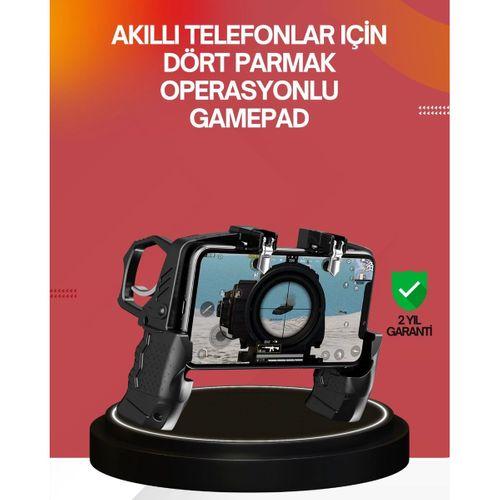 Ergonomik Tetik Tasarımlı Mobil Oyun Gamepad Tutucu