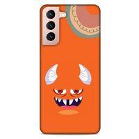 Lopard Samsung Galaxy S21 Uyumlu Kılıf Emojix (24) Darbe Emici Kılıf