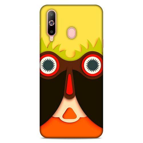 Lopard Samsung Galaxy A60 Uyumlu Kılıf Soyut Sanat (4) Desenli Koruma Kılıfı
