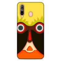 Lopard Samsung Galaxy A60 Uyumlu Kılıf Soyut Sanat (4) Desenli Koruma Kılıfı