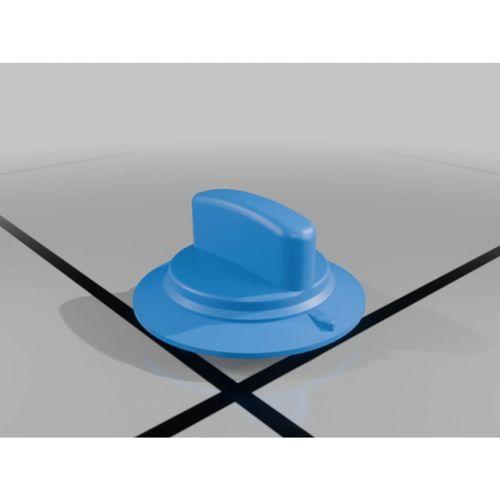 GE DVLR223GG8WW Kurutma Makinesi Düğmesi 3D Baskı (Bu ürün Sadece Plastik parçadır - Almadan Önce Soru Sorabilirsiniz)