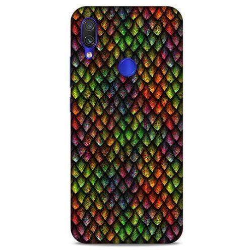 Xiaomi Redmi Note 7 Pro Kılıf Dragons (6) Silikon Kılıf Ejderha Skin Çok Renkli