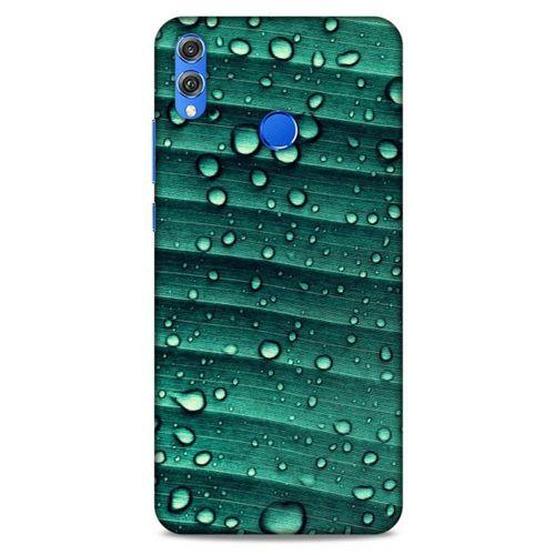 Lopard Huawei Honor 8x Uyumlu Kılıf Bahar (34) Slim Armor Kılıf Nemli Yeşil