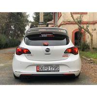 Opel Astra Uyumlu J Çift Kat Spoiler (Fiber)