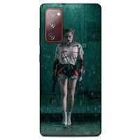 Samsung Galaxy S20 Fe Uyumlu Kılıf Harley Quinn (12) Koruyucu Silikon Yeşil Yağmur