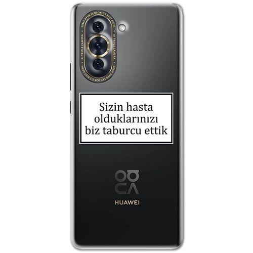 Huawei Nova 10 Kılıf HD Yazı Baskılı Silikon Arka Kapak - Yazı 1