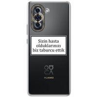 Huawei Nova 10 Kılıf HD Yazı Baskılı Silikon Arka Kapak - Yazı 1
