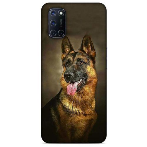 Oppo A52 Kılıf Almanya (34) Slim Armor Kılıf Alman Kurdu