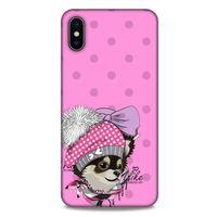 Animax Icon Dog Apple iPhone XS Max Kılıf Desenli Silikon