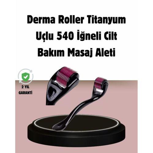 Dermaroller Titanyum 540 İğneli 1 Mm Cilt Yenileme Ve Anti Aging Etkisi