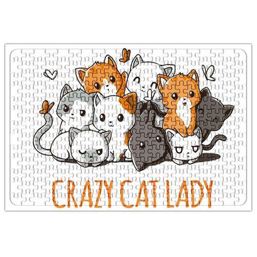 Crazy Cat Lady Kedi Puzzle 240 Parça Yapboz