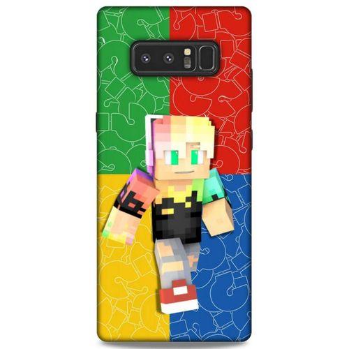 Lopard Samsung Galaxy Note 8 Uyumlu Kılıf PiXel (49) Ultra Silikon Kılıf DJ MC