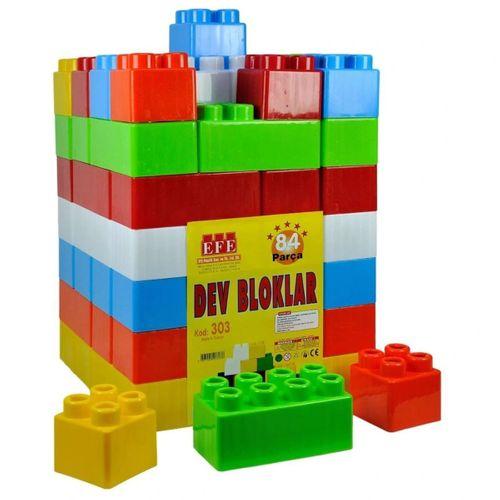 Eğitici Oyuncak 303 Z+7 84 Parça Dev Bloklar