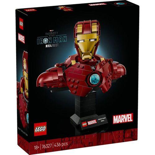 Lego Marvel Iron Man Mk4 Büstü 76327