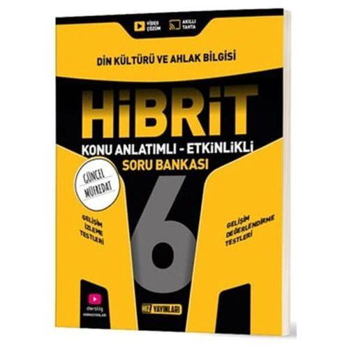 6. Sınıf Din Kültürü ve Ahlak Bilgisi HİBRİT Konu Anlatımlı Etkinlikli Soru Bankası Hız Yayınları