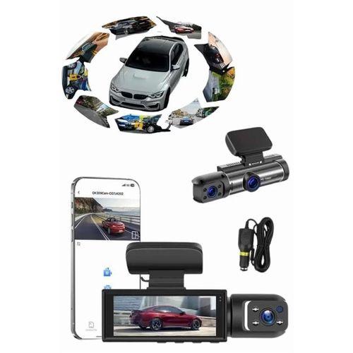 Video Ve Fotoğraf Kaydedici Sürüş Kamerası Ön Ve Arka Çift Kameralı