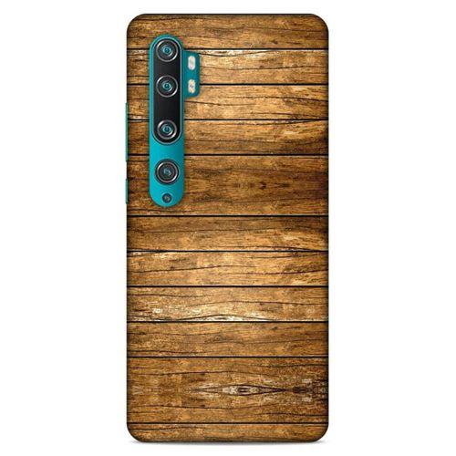 Lopard Xiaomi Mi Note 10 Uyumlu Kılıf Wood'X (16) Kalın Kılıf Desenli
