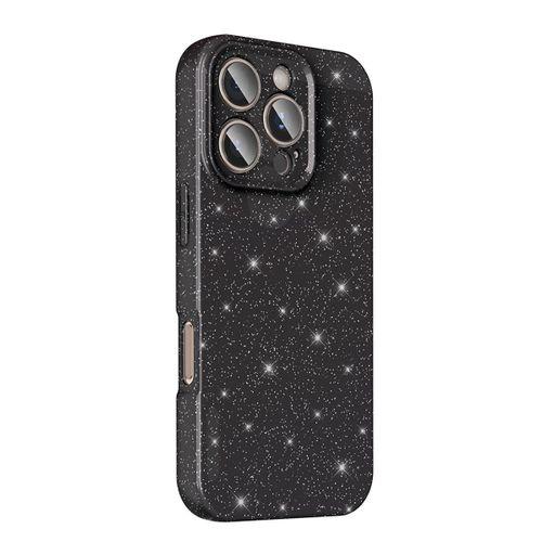 Apple iPhone 16 Pro Max Kılıf Kamera Korumalı Simli Lüks Zore Koton Kapak