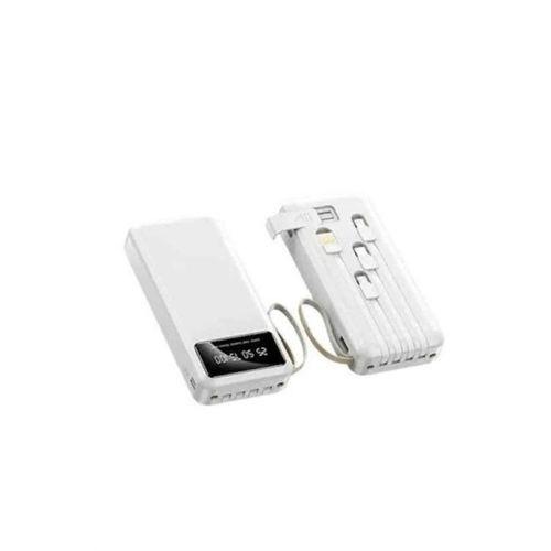 Powerbank Şarj Cihazı 4 Çıkışlı 20.000 Mah Powerbank Kompakt Yüksek Kapasiteli Hızlı Şarj