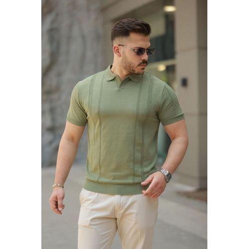 Erkek Hemşire Yaka Kısa Kollu Tişört