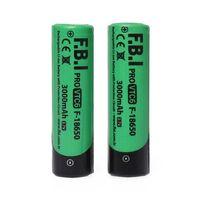 F.b.ı Vtc6 18650 3.7v 3000mah 30a Li-ion Şarjlı Pil + Pil Taşıma Kutusu 2'li Set