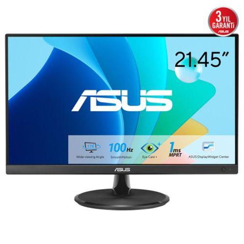 ASUS VP227HF 21,45’’ 1ms, 100Hz, Full HD, HDMI, VGA, VA LED, Çerçevesiz Tasarım, Düşük Mavi Işık, FreeSync Kurumsal Monitör