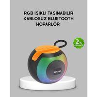 Bluetooth 5.0 Hoparlör – Rgb Işıklı, Güçlü Bas Ve 360° Surround Ses