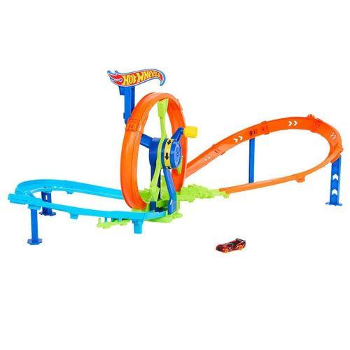 JBX65 Hot Wheels Hızlı Fırlatma ve Döngü Parkuru Oyun Seti