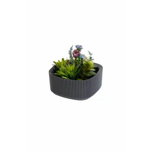 Aranjman Plastik Saksı 19.8x19.8x9.1 cm 1.8 Lt No2 Renk 2