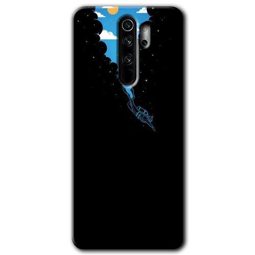 MRCİLETİSİM Xiaomi Redmi Note 8 Pro Kılıf HD Desen Baskılı Arka Kapak + Temperli Cam - Derinlere Yolculuk