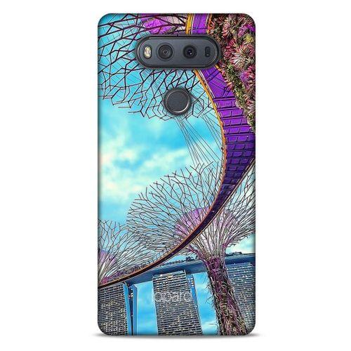 LG K61 Kılıf Dünya Mimarisi (41) Tank Kılıf Best Gardens Singapur